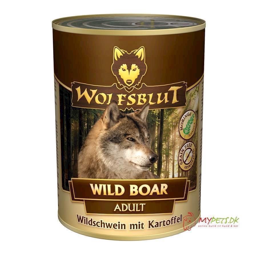 Wolfsblut Wild Boar Adult Dåsemad 395 Gr