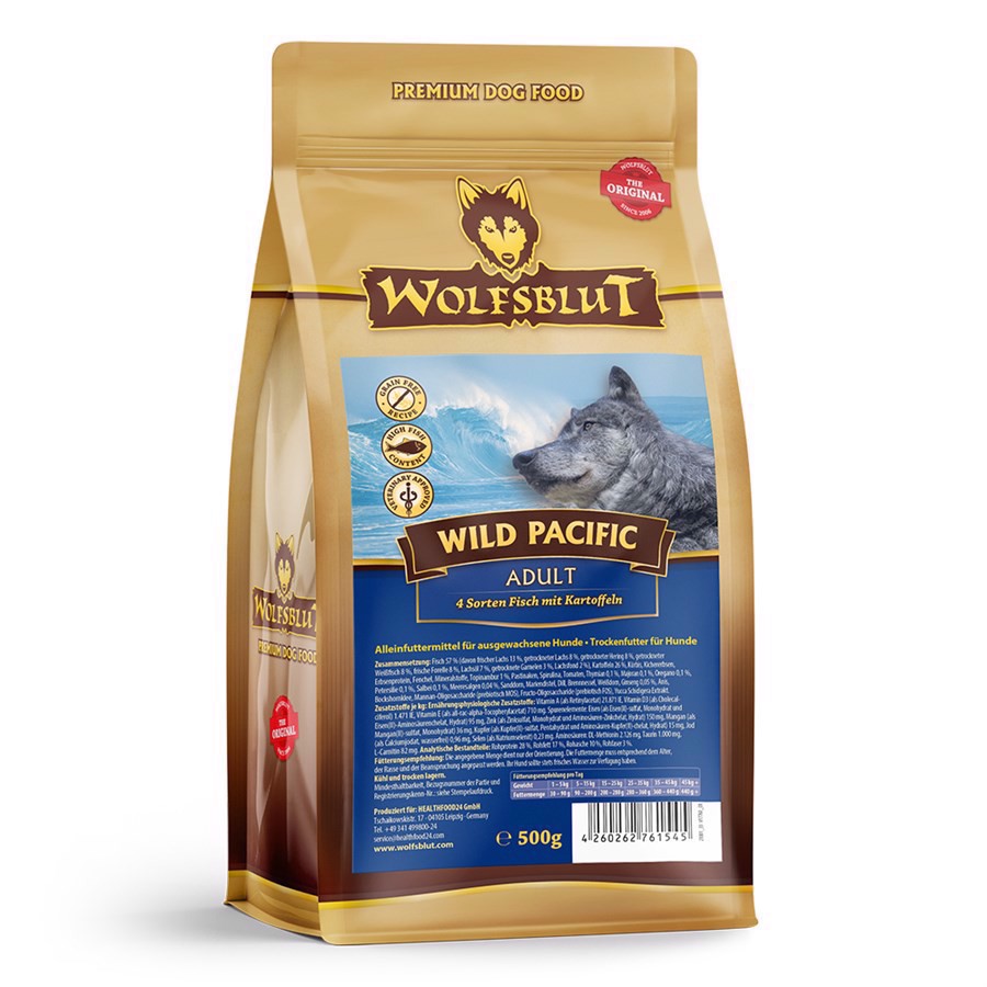 Wolfsblut Wild Pacific Adult Smagsprøve 400g