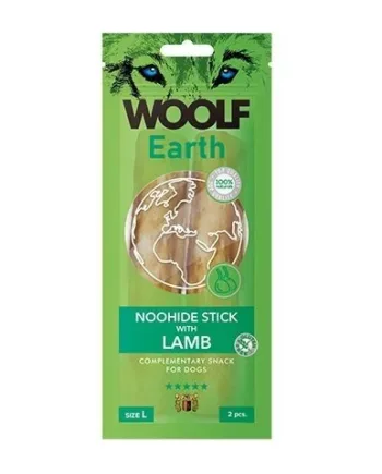 Woolf Earth Noohide Sticks    Stk Large  Lamb