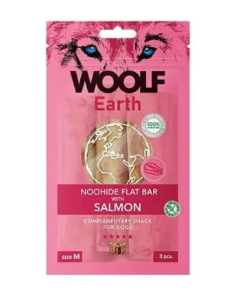 Woolf Noohide Sticks   Stk Medium  Salmon