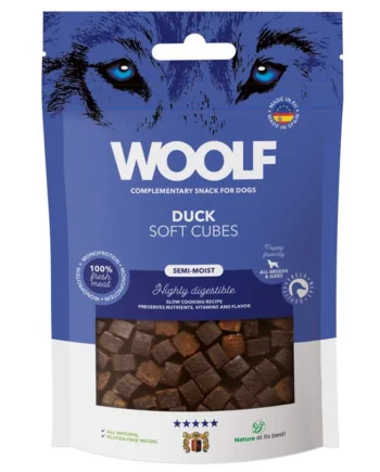 Woolf Soft Cubes Duck  100g