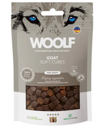 Woolf Soft Cubes Goat  100g