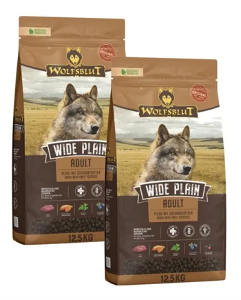 12   Kg  Wolfsblut Wide Plain Adult Storkøb Rabat