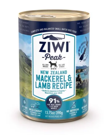 Ziwipeak Dåsemad Makrel Og Lam  390g