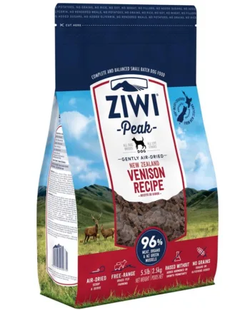 Ziwipeak Dog Air-dried Venison Tørret Kød Med Hjort      Kg