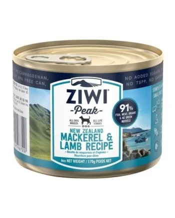 Ziwipeak Dog Dåsemad Lam   Makrel  170g