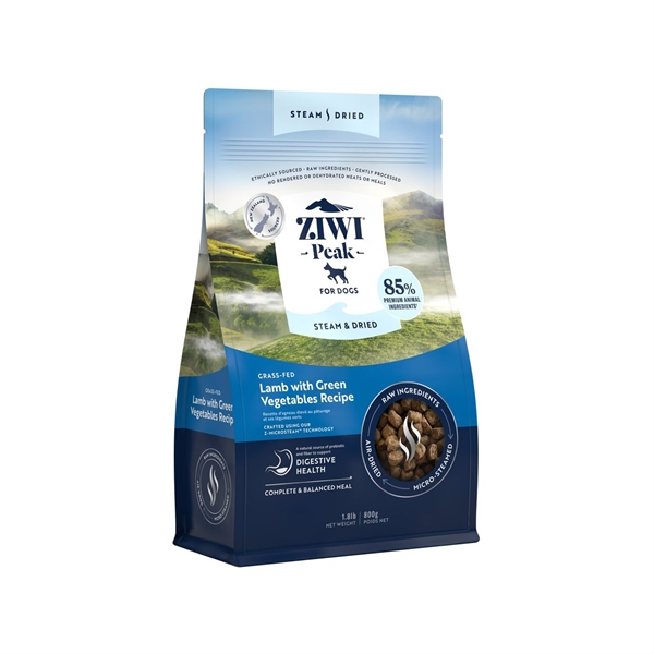 Ziwipeak Dog Steam Dried Lamb 800g