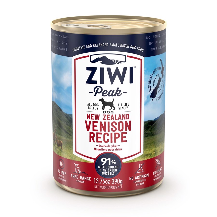 Ziwipeak Dog Venison Dåsemad 390g