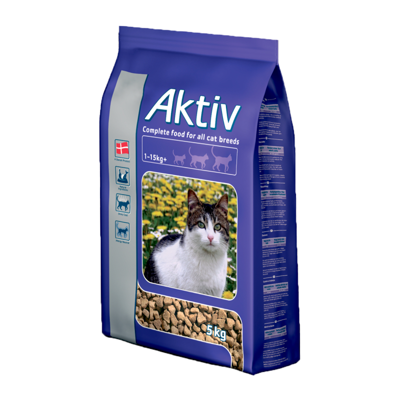 Aktiv Fuldfoder Kat   Kg