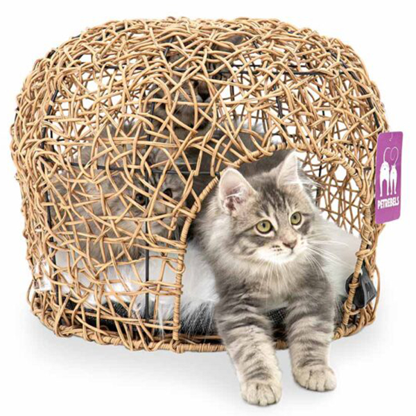 Petrebels Berlin Luksus Kattehule Sandfarvet