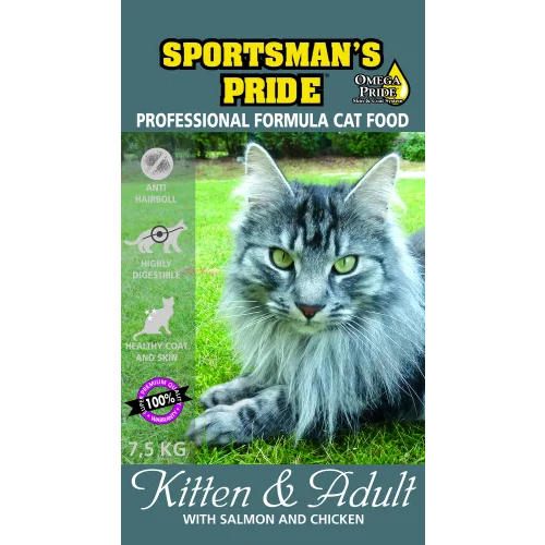 Sportsman   Pride Professional Kattefoder Til Katte Og Killinger     Kg
