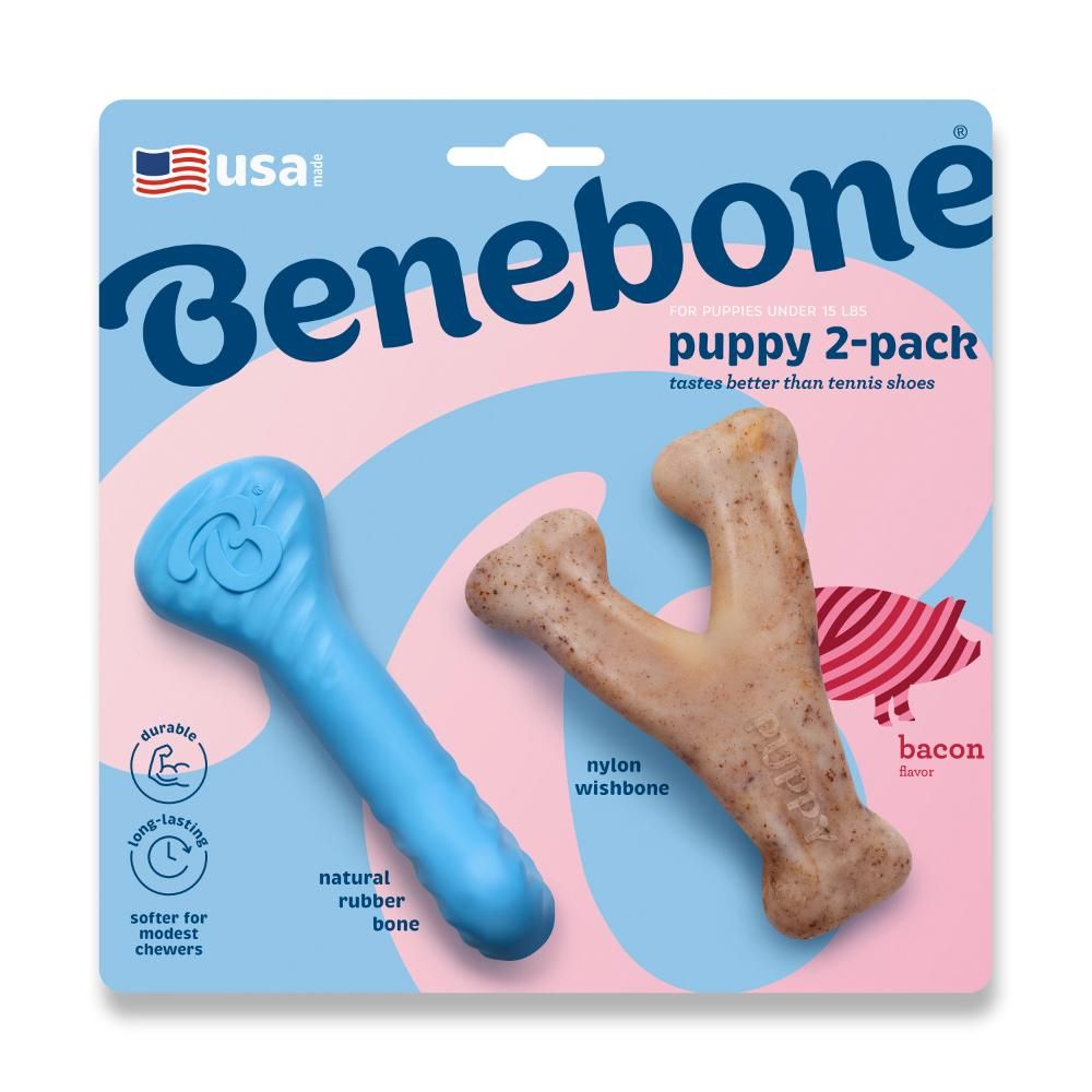 Benebone  -pack Tyggelegetøj Til Hvalpe