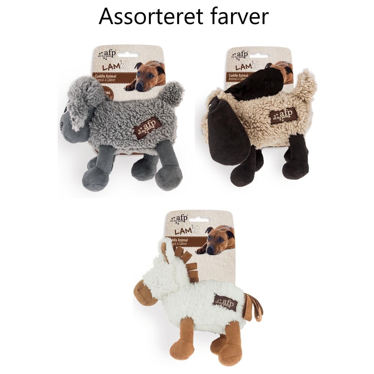 Afp Lamb Dog Cuddle Animal 20 Cm Legetøj Til Hunde Fra All For Paws