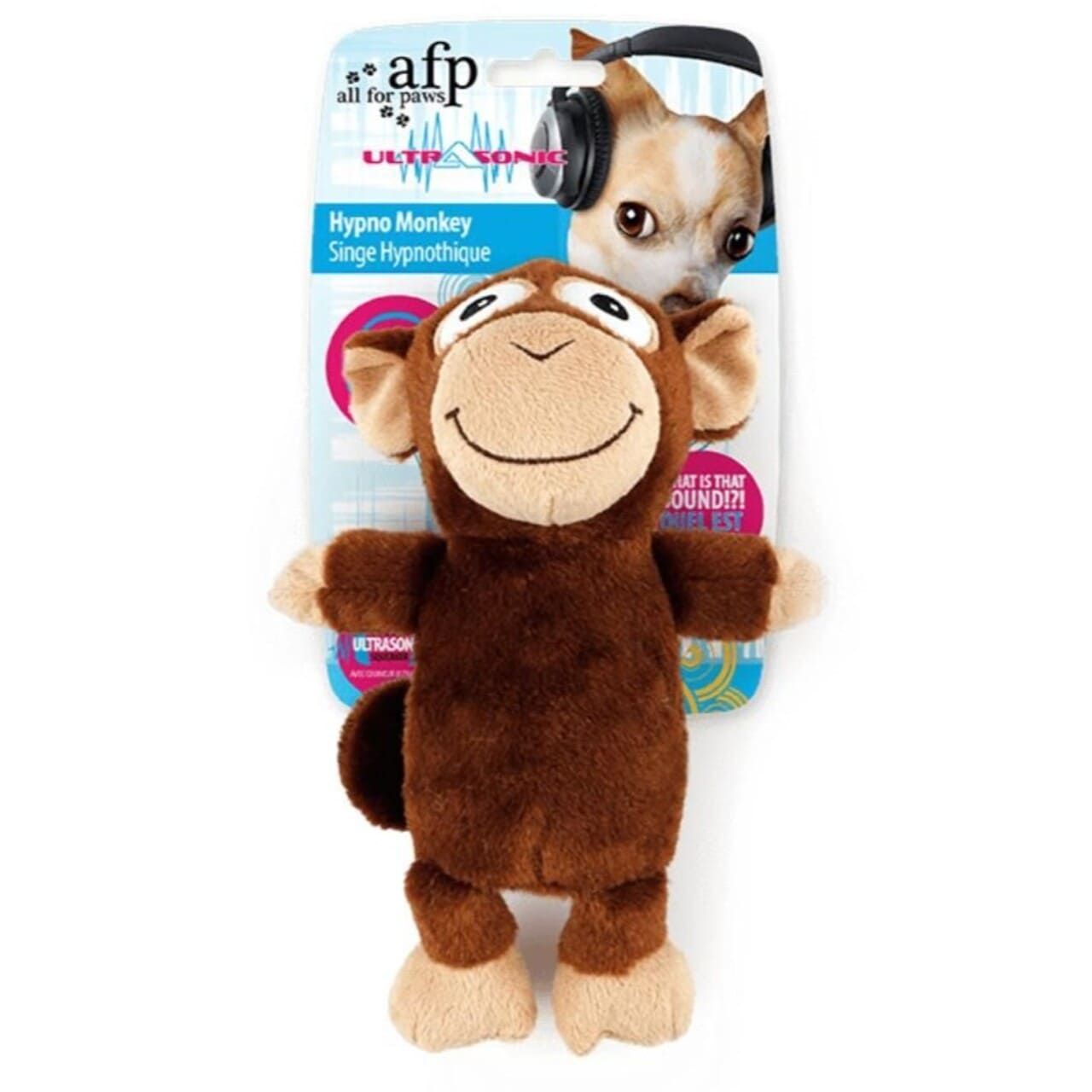 Meldgaard  Afp Ultrasonic Hypno Abe 23cm Hundelegetøj Plys Quot Quot Polyester Alt Til Hunden