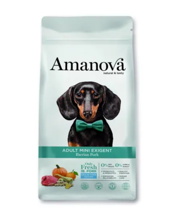 Amanova Gris Kornfrit Voksen Hundefoder Til Små Hunde   Kg
