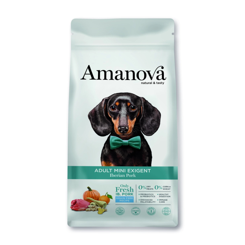 Amanova Gris Kornfrit Voksen Hundefoder Til Små Hunde Kg