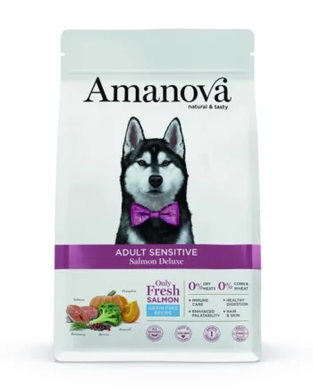 Amanova Laks Sensitive Kornfrit Hundefoder 10 Kg
