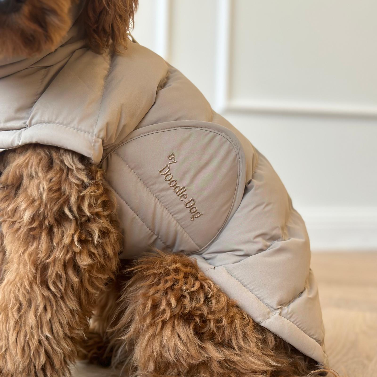 By Doodle Dogs Eva Hundejakke Vinter   Beige