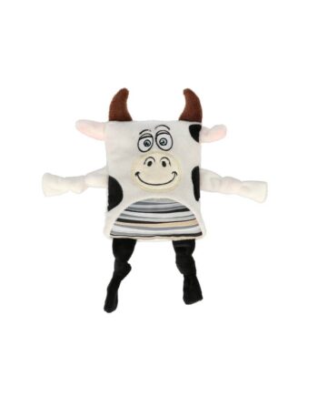 Dogman Cowe Plutt Pive Plys Hundelegetøj 20cm