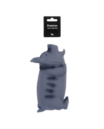 Dogman Hundelegetøj Latex Gris Grå 23cm