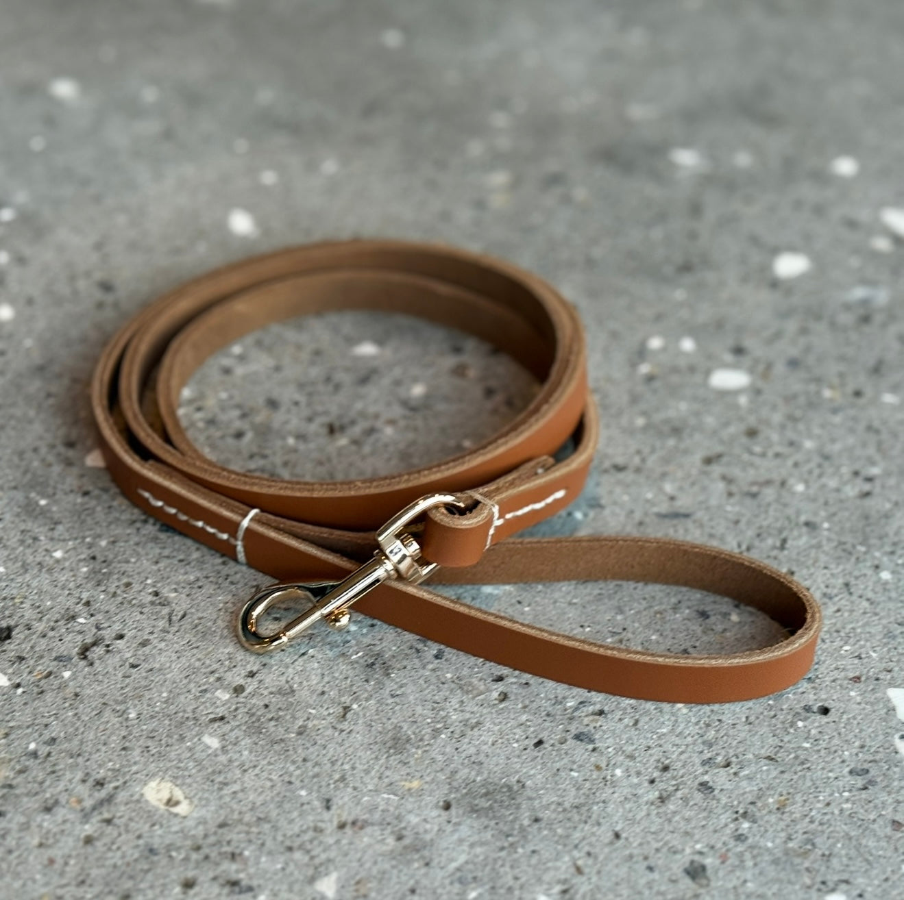 Hundesnor   Cognac Læder 140 Cm