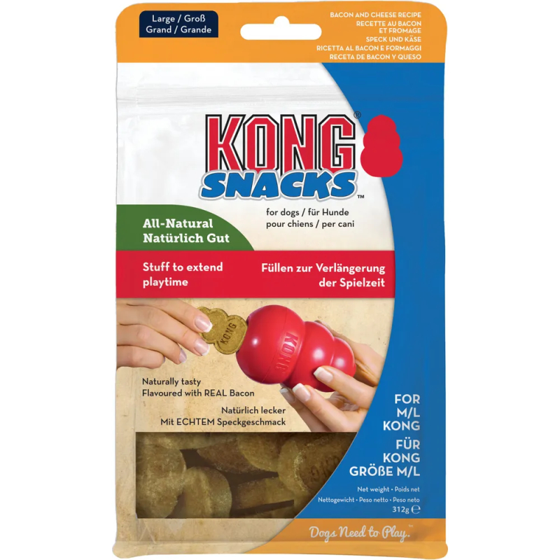 Kong Bacon   Cheese Snacks  Til Kong Legetøj  198g   312g