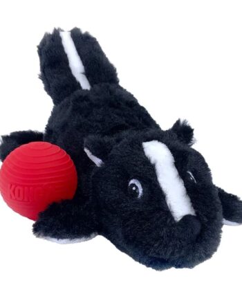 Imazo  Kong Cozie Pocketz Skunk    Legetøj Med Aftagelige Pivbold Hundelegetøj Plys Alt Til Hunden