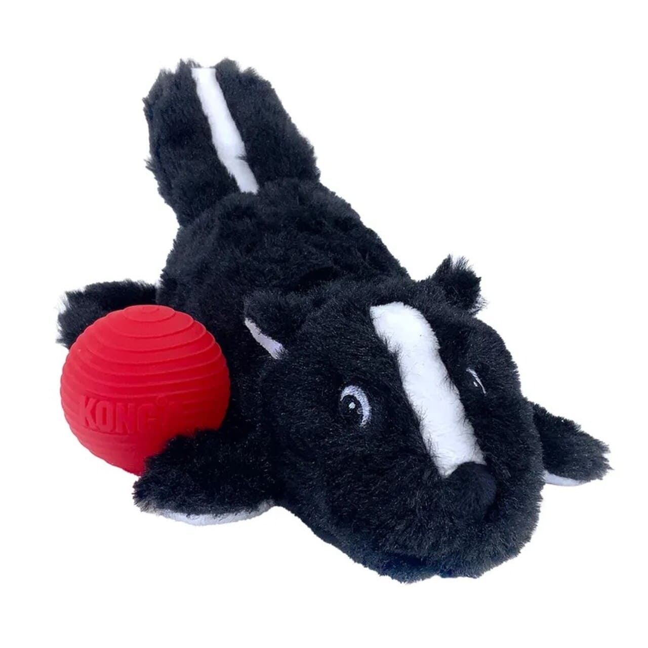 Imazo Kong Cozie Pocketz Skunk Legetøj Med Aftagelige Pivbold Hundelegetøj Plys Alt Til Hunden
