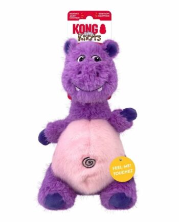 Imazo  Kong Knots Belly Hippo      Robust Og Sjov Flodhest Til Hunde Hundelegetøj Plys Alt Til Hunden