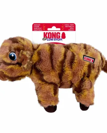 Imazo  Kong Low Stuff Stripes Cow 16 5x32x7 5cm Hundelegetøj Plys Alt Til Hunden