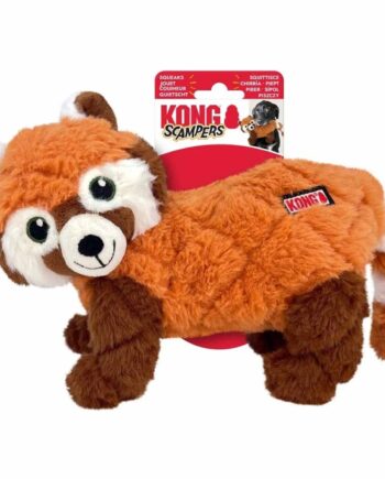 Imazo  Kong Scampers Red Panda    Sjovt Og Blødt Plyslegetøj Til Hunde Hundelegetøj Plys Alt Til Hunden