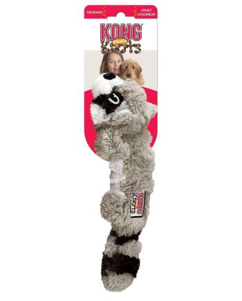Imazo  Kong Scrunch Knots Racoons   26x6x5 Cm Hundelegetøj Hundelegetøj Plys Quot Quot Polyester Quot Quot Reb Alt Til Hunden