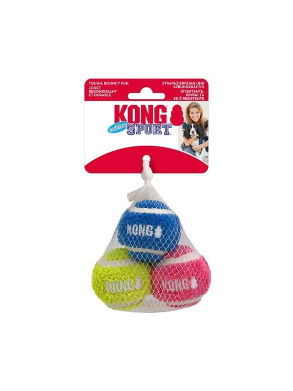 Kong Sport Softies Ball    -pack Mix ø5cm