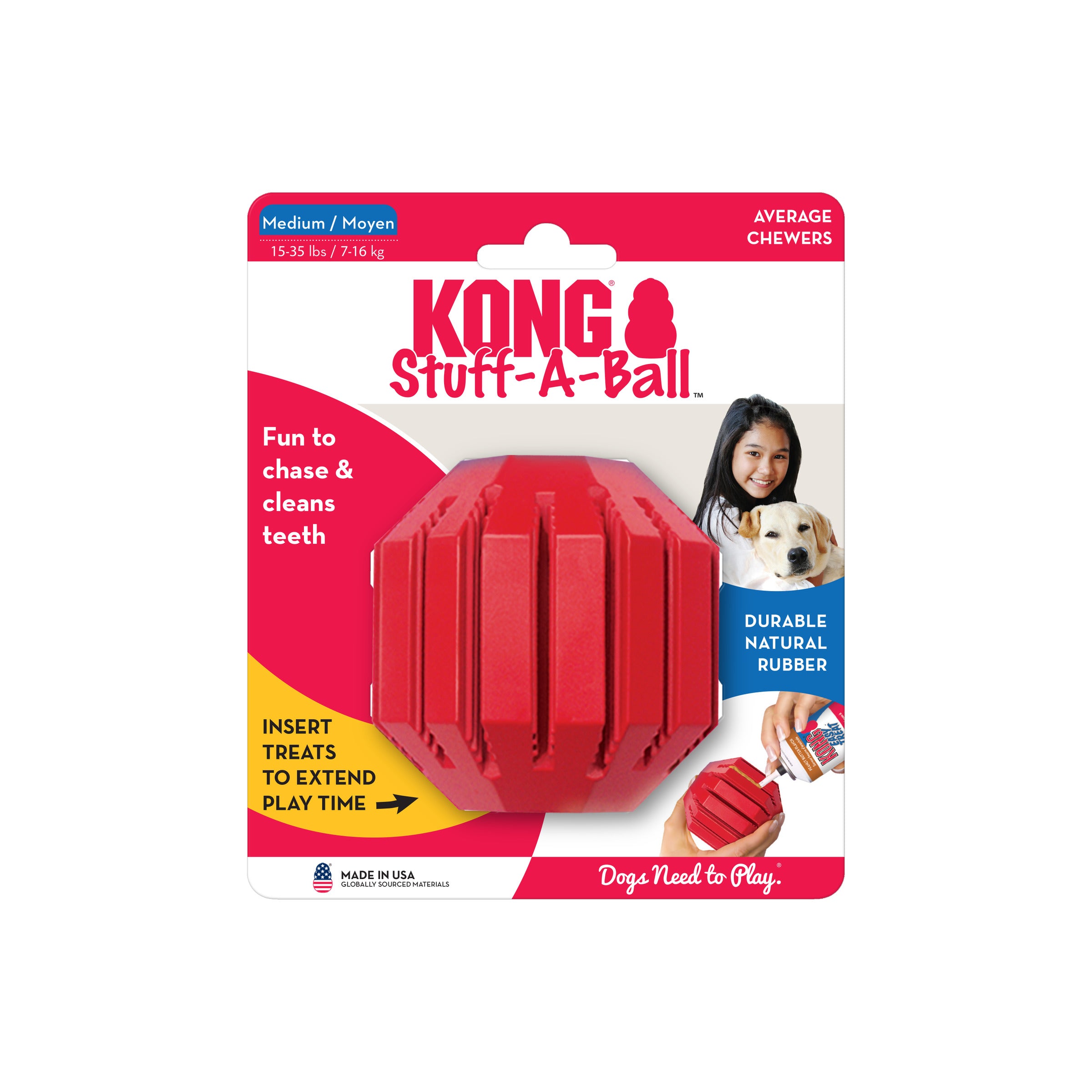 Imazo Kong Stuff- -ball Hundelegetøj Hundelegetøj Alt Til Hunden
