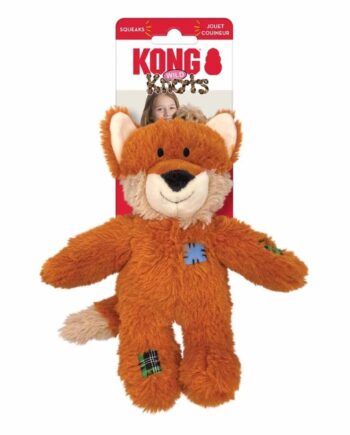 Imazo  Kong Wild Knots Ræv    Robust Plyslegetøj Med Indvendigt Rebskelet Hundelegetøj Plys Alt Til Hunden