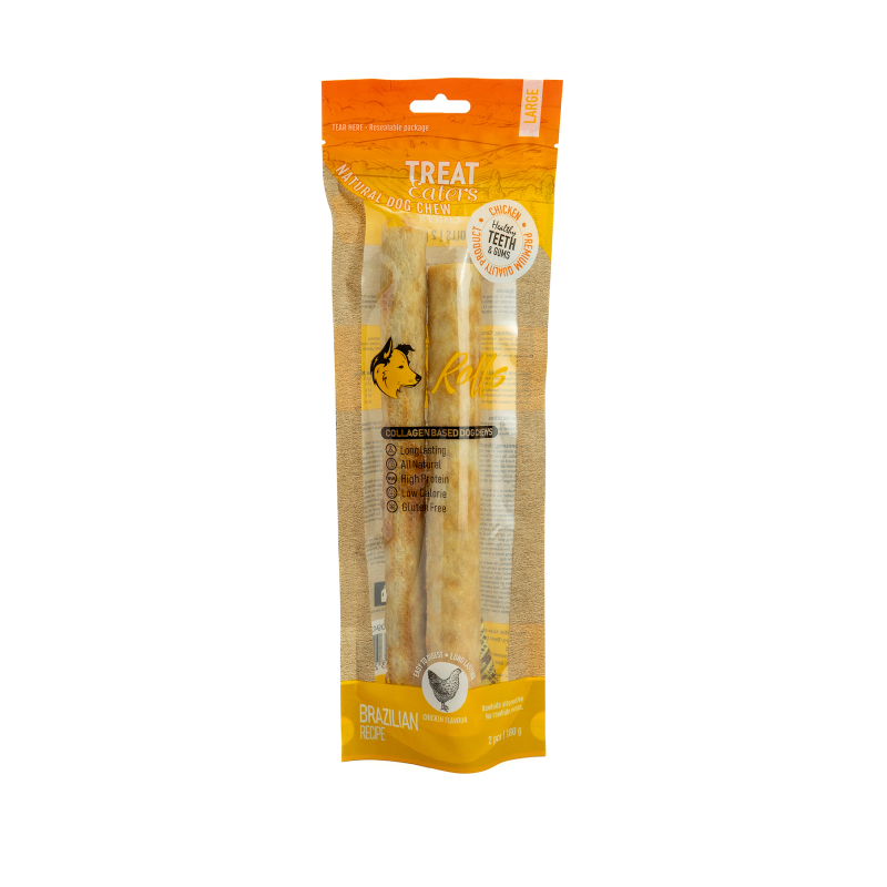 Langvarige Tyggeruller Til Hund Treateaters -pak 180g