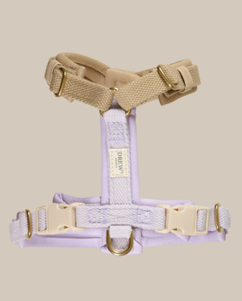 Lavender   Blød   Justerbar Hundesele  Pro  Xs