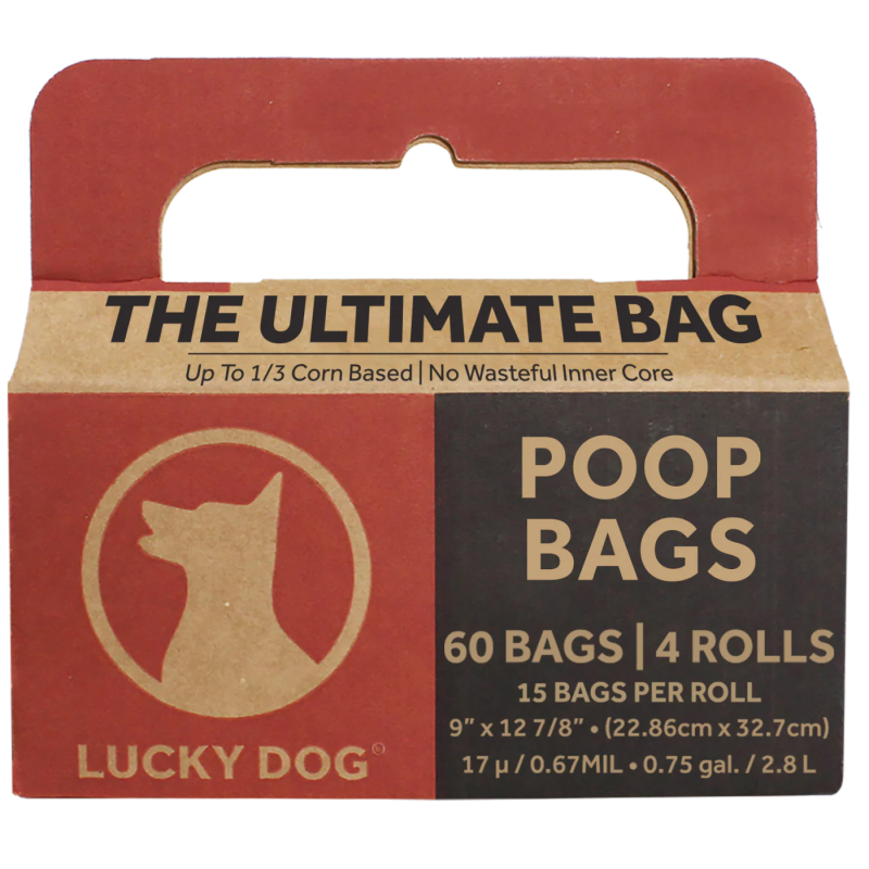 Lucky Dog Zero Plastic Høm Høm Poser