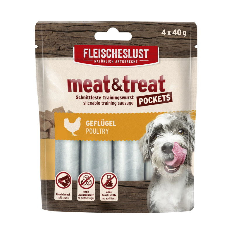 Meat Treat Pocket Fjerkræ