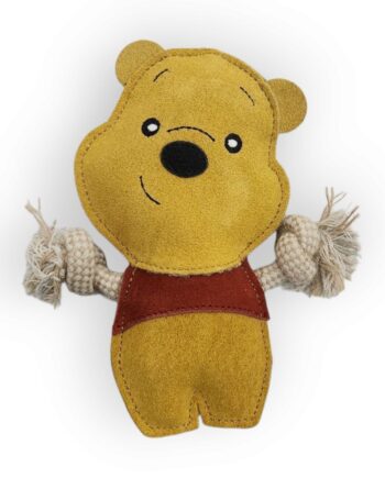 Petpower Namastay Bamse   Buffalo Ruskind   Kokosfiber   Reb Med Piv 20   18 Cm Hundelegetøj Genanvendelige Materialer Quot Quot Buffalo Ruskind Quot Quot Kokosfiber Quot Quot Bomulds Jute Reb Quot Quot Reb Alt Til Hunden