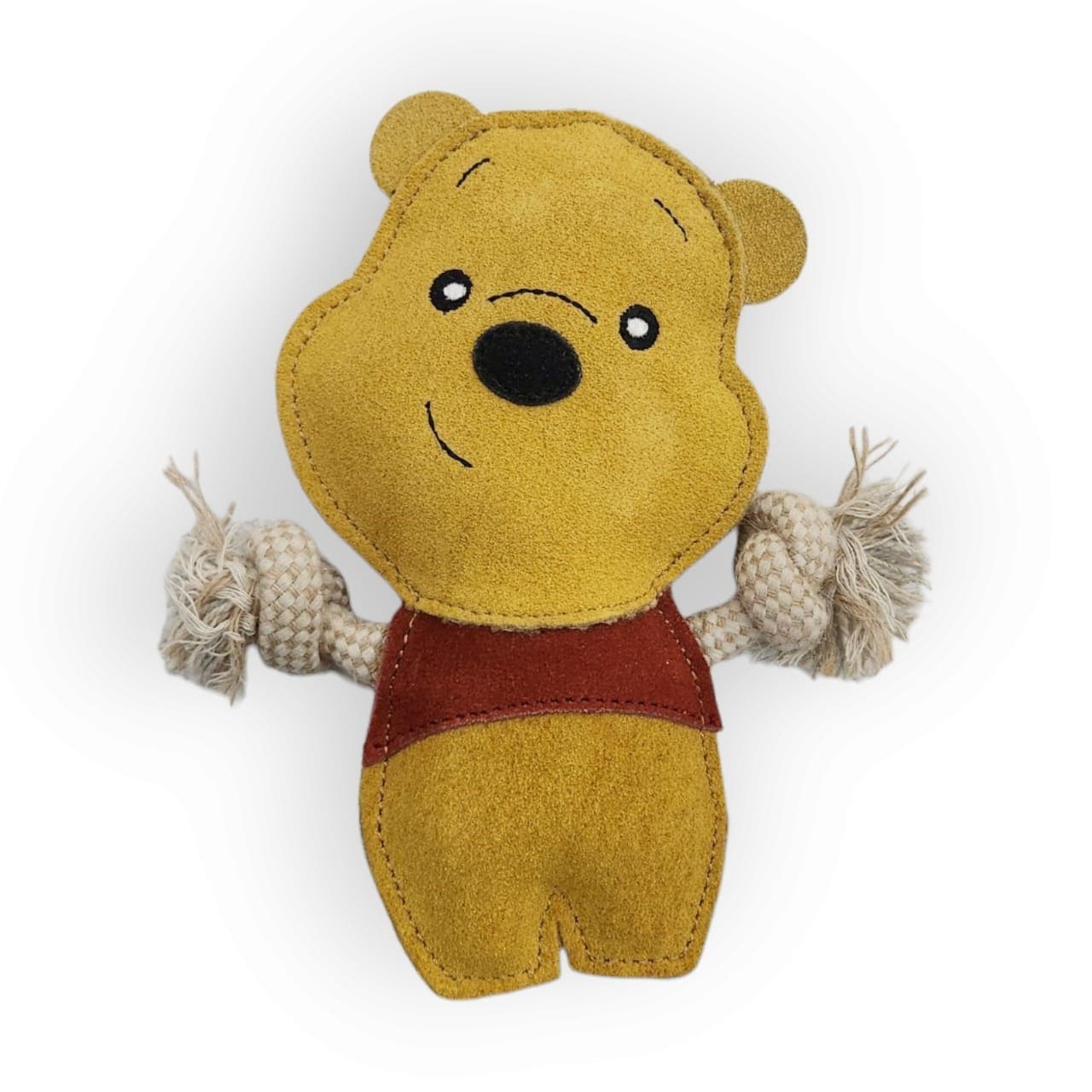 Petpower Namastay Bamse   Buffalo Ruskind   Kokosfiber   Reb Med Piv 20   18 Cm Hundelegetøj Genanvendelige Materialer Quot Quot Buffalo Ruskind Quot Quot Kokosfiber Quot Quot Bomulds Jute Reb Quot Quot Reb Alt Til Hunden