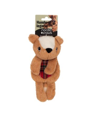 Meldgaard  Nordic Paws Knitre Bamse  20cm Hundelegetøj Hundelegetøj Polyester Alt Til Hunden