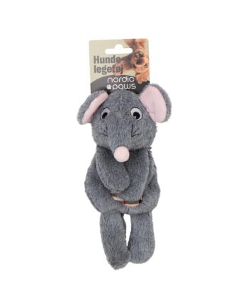 Meldgaard  Nordic Paws Knitre Mus  20cm Hundelegetøj Hundelegetøj Polyester Alt Til Hunden