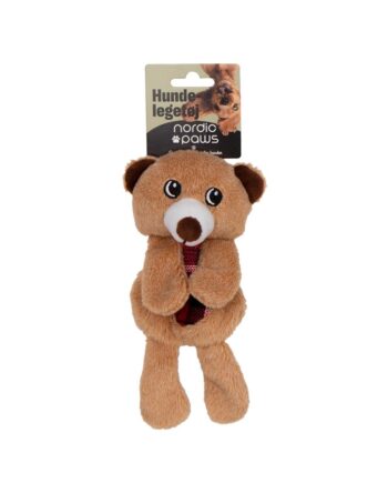 Meldgaard  Nordic Paws Knitre Plysbamse  20cm Hundelegetøj Hundelegetøj Polyester Alt Til Hunden