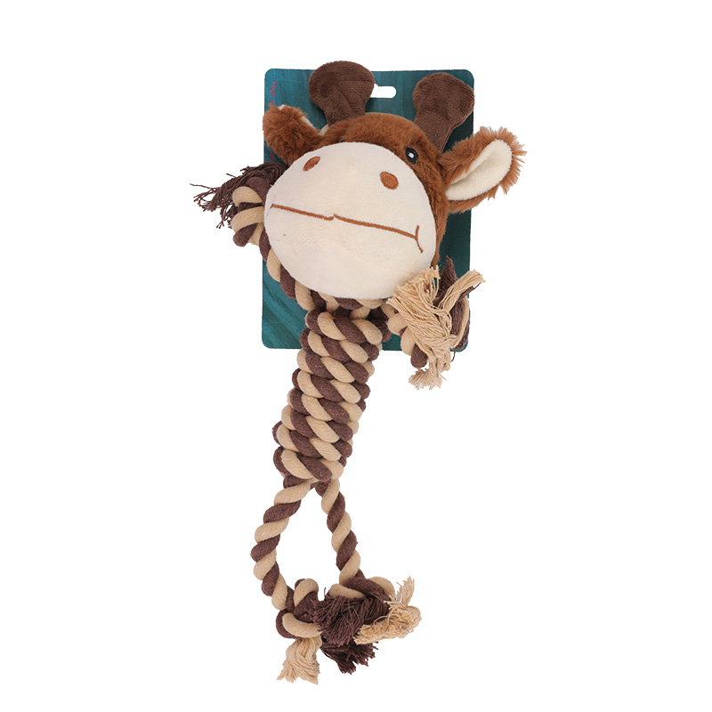 Party Pets Giraf Plysdyr Med Pivelyd  30 Cm