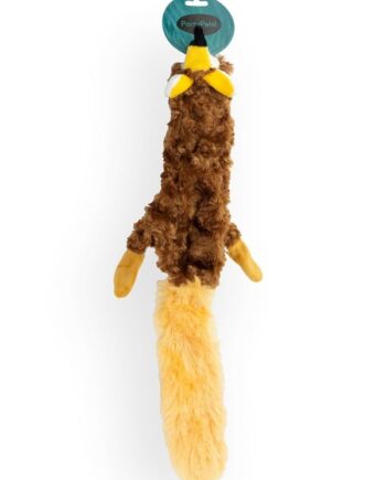 Party Pets Hundelegetøj Skinnies Bjørn Med Piver 55cm