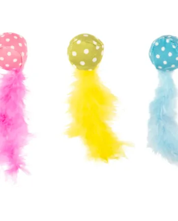 Polka-bold Med Katteurt Og Rasleeffekt