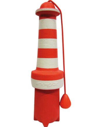 Imazo  Rogz Lighthouse 25cm Flydende Hundelegetøj Hundelegetøj Robust Gummi Alt Til Hunden