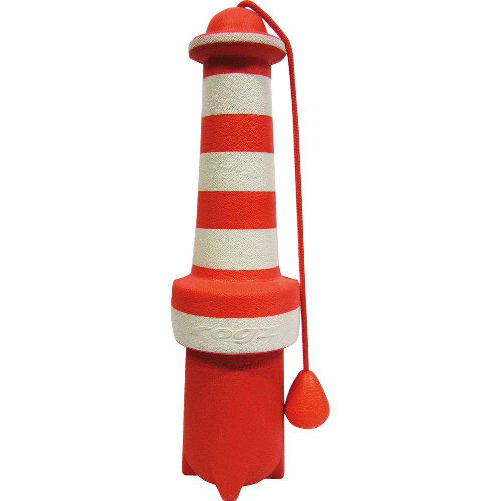 Imazo Rogz Lighthouse 25cm Flydende Hundelegetøj Hundelegetøj Robust Gummi Alt Til Hunden
