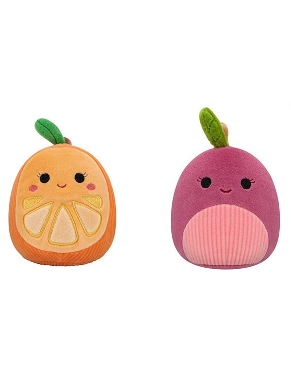 Squishmallows Pets Squeaky Plush Dog Toy 18cm Fruits Assorted
